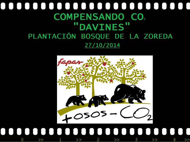 27/10/14: COMPENSANDO CO2. DAVINES 2014