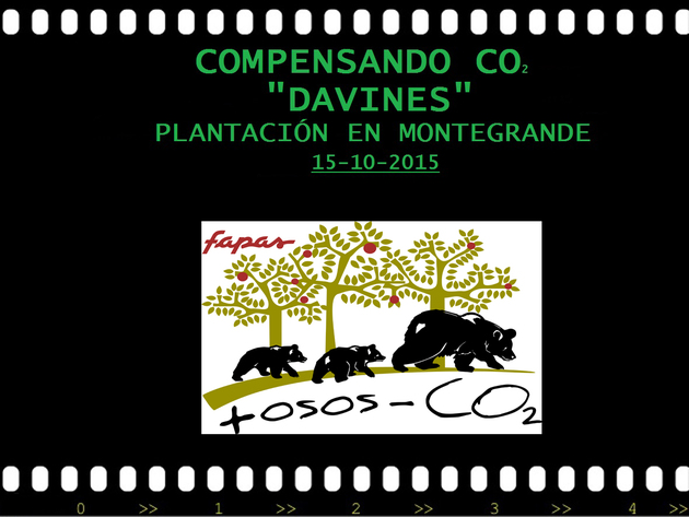 15/10/15: COMPENSANDO CO2. DAVINES 2015